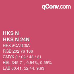 Farbcode: HKS N - HKS N 24N | qconv.com