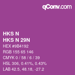 Farbcode: HKS N - HKS N 29N | qconv.com