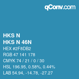 Código de color: HKS N - HKS N 46N | qconv.com