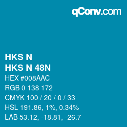 Farbcode: HKS N - HKS N 48N | qconv.com