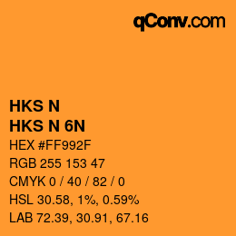 Code couleur: HKS N - HKS N 6N | qconv.com