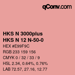 Farbcode: HKS N 3000plus - HKS N 12 N-50-0 | qconv.com