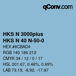カラーコード: HKS N 3000plus - HKS N 40 N-50-0 | qconv.com