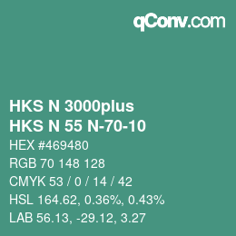 Farbcode: HKS N 3000plus - HKS N 55 N-70-10 | qconv.com