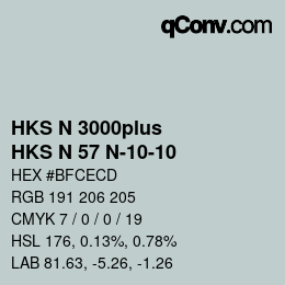 Farbcode: HKS N 3000plus - HKS N 57 N-10-10 | qconv.com