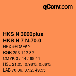 カラーコード: HKS N 3000plus - HKS N 7 N-70-0 | qconv.com
