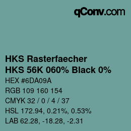 Color code: HKS Rasterfaecher - HKS 56K 060% Black 0% | qconv.com