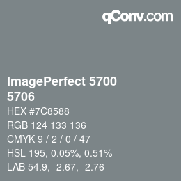 Farbcode: ImagePerfect 5700 - 5706 | qconv.com