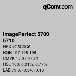 Farbcode: ImagePerfect 5700 - 5710 | qconv.com