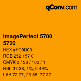 Farbcode: ImagePerfect 5700 - 5720 | qconv.com