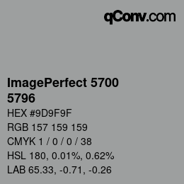 颜色代码: ImagePerfect 5700 - 5796 | qconv.com