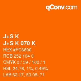 カラーコード: J+S K - J+S K 070 K | qconv.com