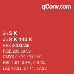 Farbcode: J+S K - J+S K 140 K | qconv.com