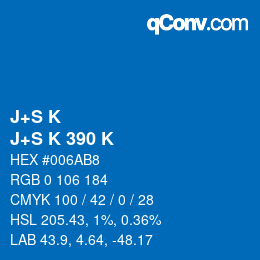 Farbcode: J+S K - J+S K 390 K | qconv.com