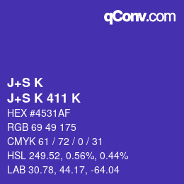 Farbcode: J+S K - J+S K 411 K | qconv.com