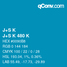 Farbcode: J+S K - J+S K 480 K | qconv.com