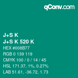 Farbcode: J+S K - J+S K 520 K | qconv.com