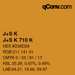 カラーコード: J+S K - J+S K 710 K | qconv.com