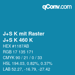 Code couleur: J+S K mit Raster - J+S K 460 K | qconv.com