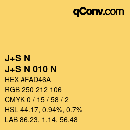 カラーコード: J+S N - J+S N 010 N | qconv.com
