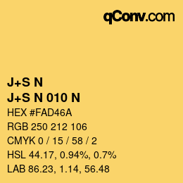 カラーコード: J+S N - J+S N 010 N | qconv.com