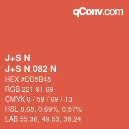 Farbcode: J+S N - J+S N 082 N | qconv.com