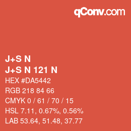 カラーコード: J+S N - J+S N 121 N | qconv.com