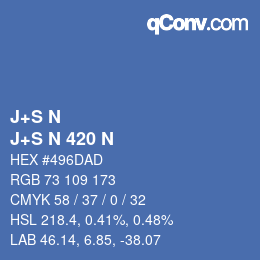 Farbcode: J+S N - J+S N 420 N | qconv.com