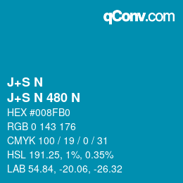 カラーコード: J+S N - J+S N 480 N | qconv.com