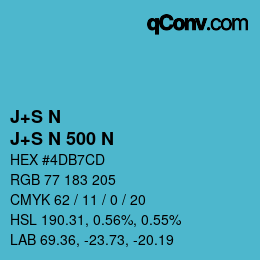 Farbcode: J+S N - J+S N 500 N | qconv.com