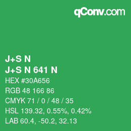 カラーコード: J+S N - J+S N 641 N | qconv.com