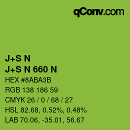 カラーコード: J+S N - J+S N 660 N | qconv.com