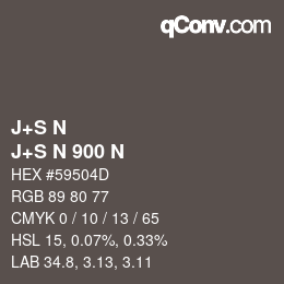 Farbcode: J+S N - J+S N 900 N | qconv.com