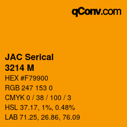 Farbcode: JAC Serical - 3214 M | qconv.com