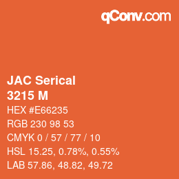 カラーコード: JAC Serical - 3215 M | qconv.com