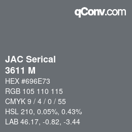 カラーコード: JAC Serical - 3611 M | qconv.com