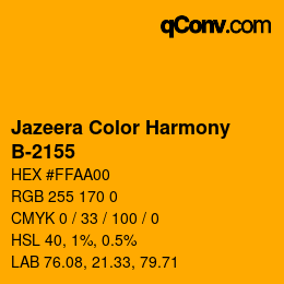 Farbcode: Jazeera Color Harmony - B-2155 | qconv.com