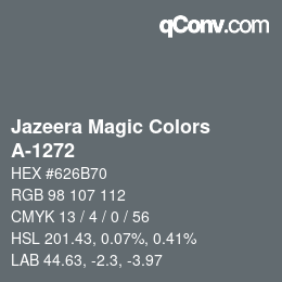 Farbcode: Jazeera Magic Colors - A-1272 | qconv.com