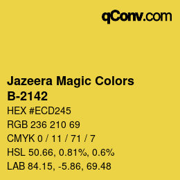 カラーコード: Jazeera Magic Colors - B-2142 | qconv.com