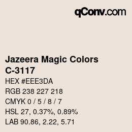 Farbcode: Jazeera Magic Colors - C-3117 | qconv.com