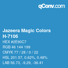 Farbcode: Jazeera Magic Colors - H-7106 | qconv.com