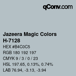 Farbcode: Jazeera Magic Colors - H-7128 | qconv.com