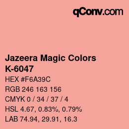 Farbcode: Jazeera Magic Colors - K-6047 | qconv.com