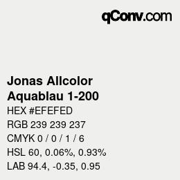 カラーコード: Jonas Allcolor - Aquablau 1-200 | qconv.com