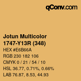 Farbcode: Jotun Multicolor - 1747-Y13R (348) | qconv.com