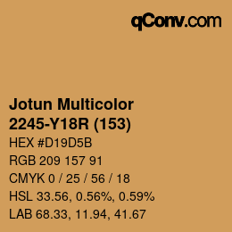 Farbcode: Jotun Multicolor - 2245-Y18R (153) | qconv.com