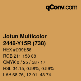 Farbcode: Jotun Multicolor - 2448-Y15R (738) | qconv.com