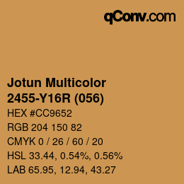 Farbcode: Jotun Multicolor - 2455-Y16R (056) | qconv.com