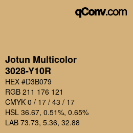 Farbcode: Jotun Multicolor - 3028-Y10R | qconv.com