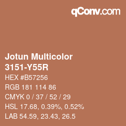 Farbcode: Jotun Multicolor - 3151-Y55R | qconv.com